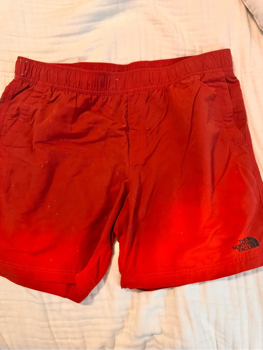 The North Face Men’s Sage Green Printed Swim Trunks